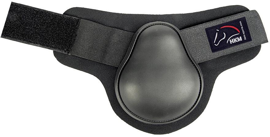HKM Premium Streichkappen, Hinterbeine, schwarz/schwarz, Vollblut