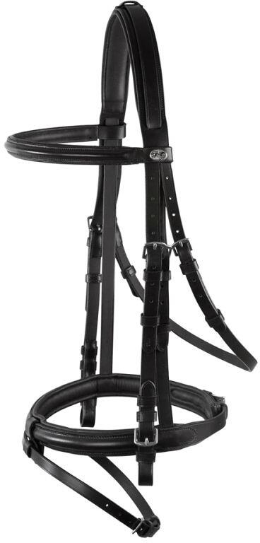 Schockemöhle SP Bremen Wide Trense, black/silver, WB