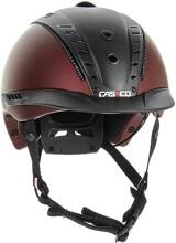 Casco da equitazione CASCO Mistrall 2 Edition, XS/S, 50-54 cm, rosso scuro/nero
