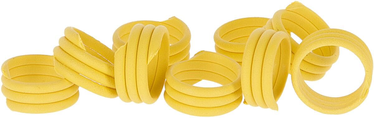 KERBL Hobbyfarming Spiralring, 12mm, gelb, 100 Stück