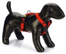 beeztees Parinca Premium Y-harness, red, 84-100cmx30mm