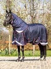 LeMieux Kudos Thermo Layer Turnout Weidedecke, 100g, navy, 145cm
