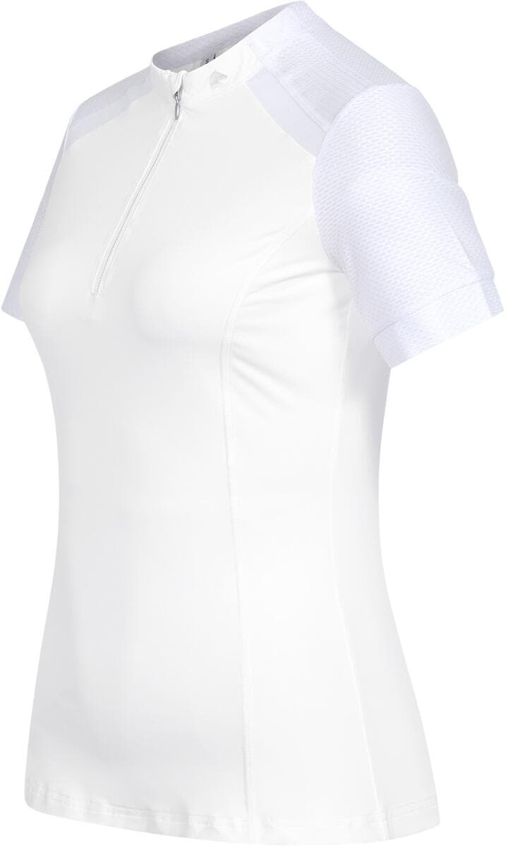 ELT Nancy Funktions-Zip-Shirt, weiß, XXL