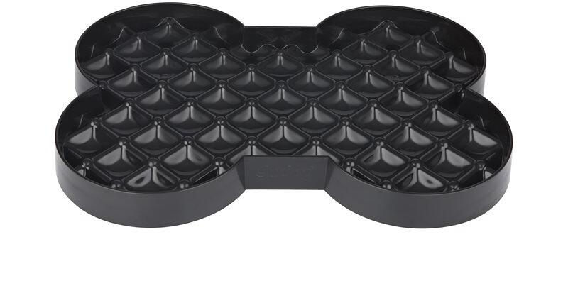 LickiMat Slodog Futtermatte, 35x26cm, black