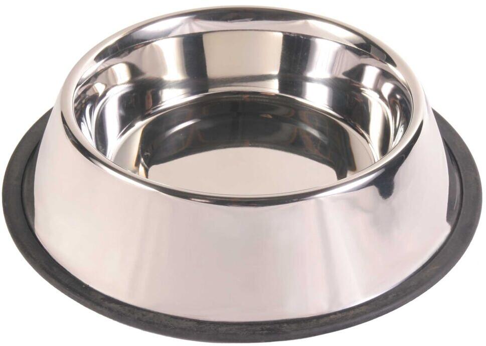 Trixie Napf, Edelstahl/Gummi, 2,7L/ø32cm