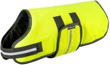 Knuffelwuff Neon Hundemantel, reflektierend, 60cm, neon gelb