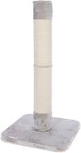 KERBL Pet Opal Jute Kratzsäule, grau, 56x56x119cm