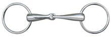 HKM water snaffle, stainless steel, 18mm, 70/145mm