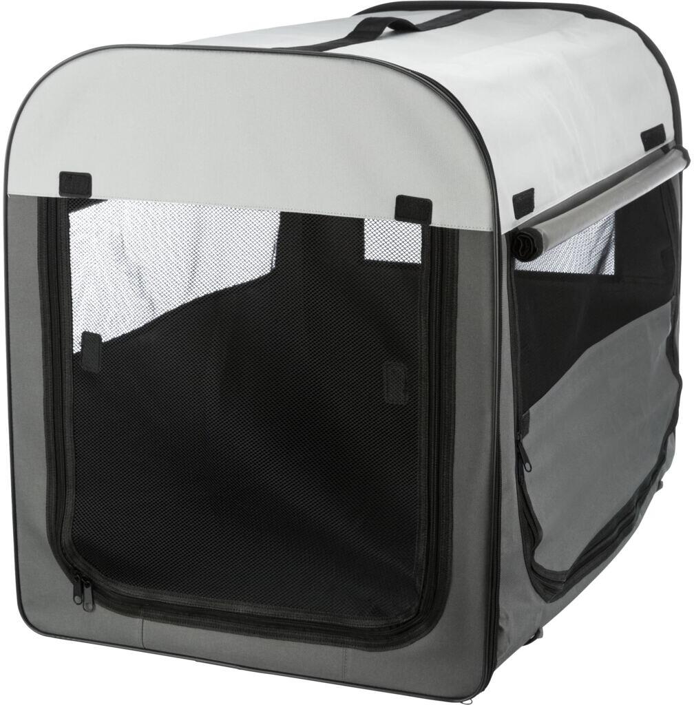 Trixie Basic Hundebox, M/55x65x80cm, dunkelgrau/hellgrau