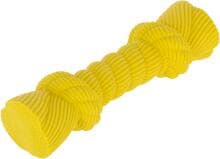 Giocattolo per cani KERBL Pet Tauseil in lattice, giallo, 17x5 cm