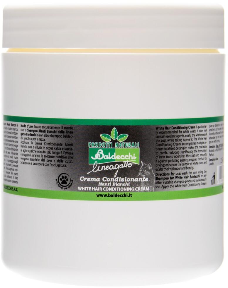 Baldecchi White Hair Conditioner Creme für Katzen, 1000ml