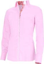Fior Da Liso Viola Paisley L Bluse, Plain Rose, 34
