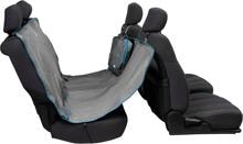 Coperta protettiva per sedili posteriori Kurgo Heather, grigio/blu costiero, 140 cm