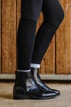 EQUITHÈME Compet Je t"aime Socken, schwarz/grün, 36-41, 2 Stück