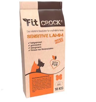 cdVet Fit-Crock Sensitive Maxi Trockenfutter mit Lamm, 10kg