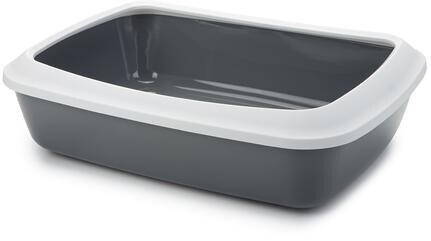 beeztees KATZENTOIL IRIS OPEN M RAND GRAU 50