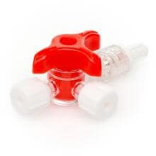 Rubinetto a 3 vie KRUUSE, sterile, 50 pezzi