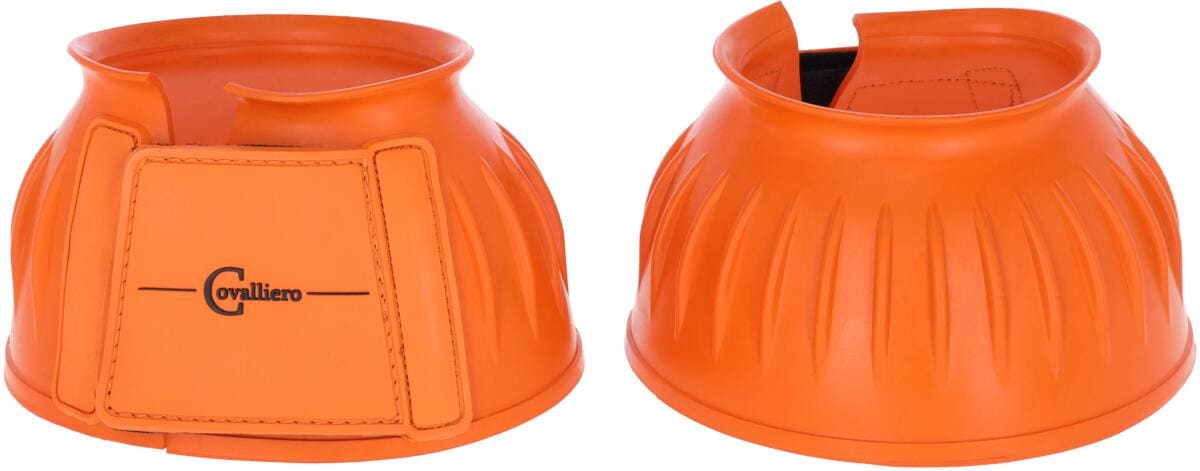 Covalliero Hufglocken, Gummi, orange, XFull