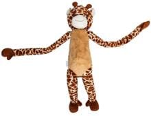 beeztees giungla peluche per cani, giraffa, XL, 85 cm