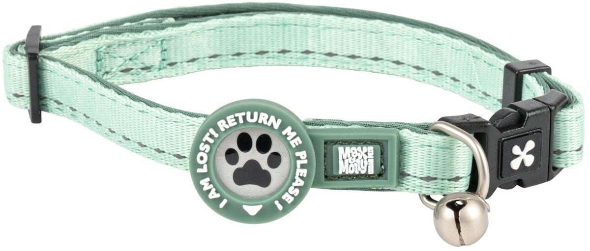Max & Molly Matrix 2.0 Smart ID Katzenhalsband, One Size, jade