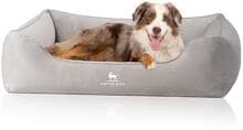 Letto ortopedico per cani Knuffelwuff Jona, taglia M-L, grigio