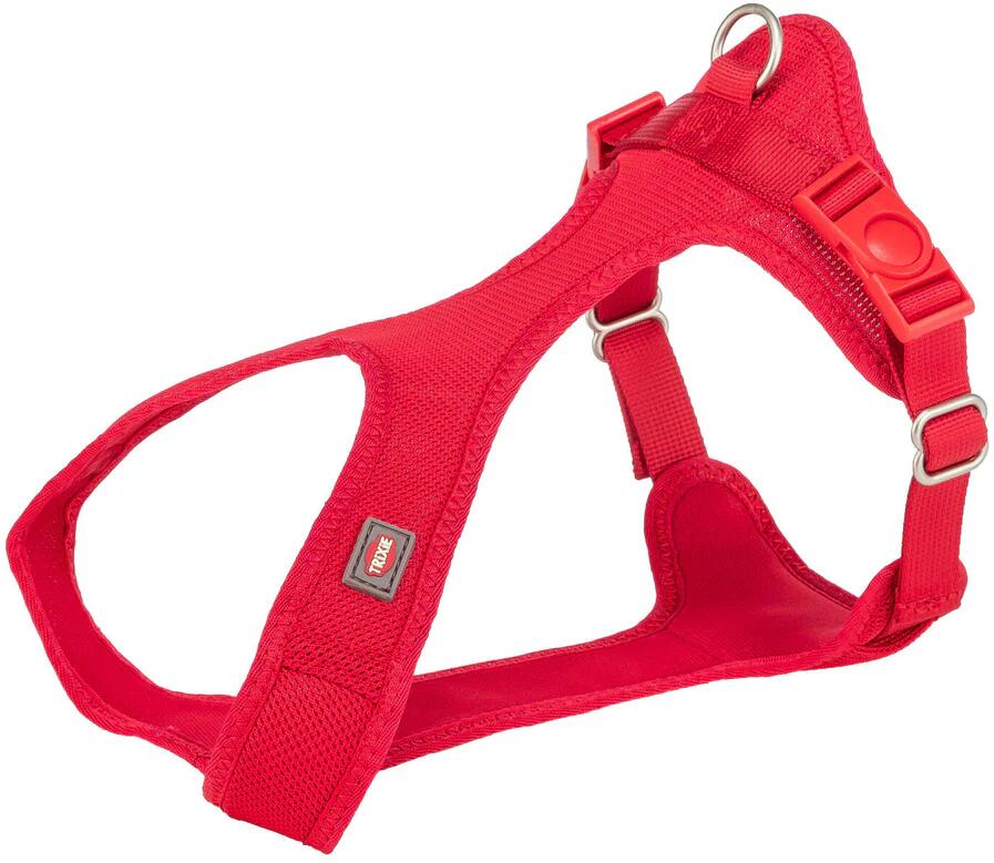 Trixie Comfort Soft Touren-Geschirr, 2XS, 28-40cm/15mm, rot