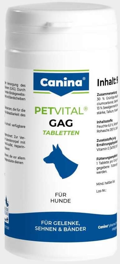 Canina Petvital GAG Tabletten, 90g