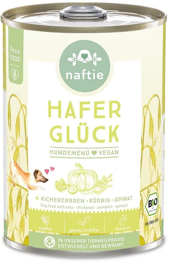 naftie Hafer Glück Bio Nassfutter, 12x400g