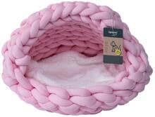 Quapas! Woven Iglo Katzenbett, pink