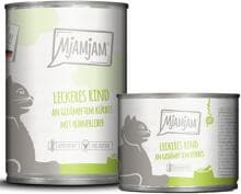 Mjamjam Katzenfutter mit Rind & Kürbis