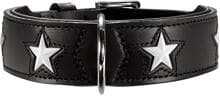 Collare HUNTER Magic Star, nero, taglia M, 55 cm