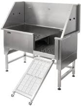 Groom Professional Supreme Hundebadewanne mit Rampe, 127x67x38x140cm