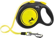 flexi Neon Rollleine, neongelb, 5m, L