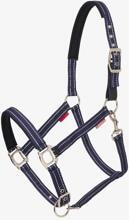 LeMieux Neoprene Horse Halter, navy, Full