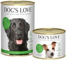 DOGS LOVE Adult Nassfutter mit Wild