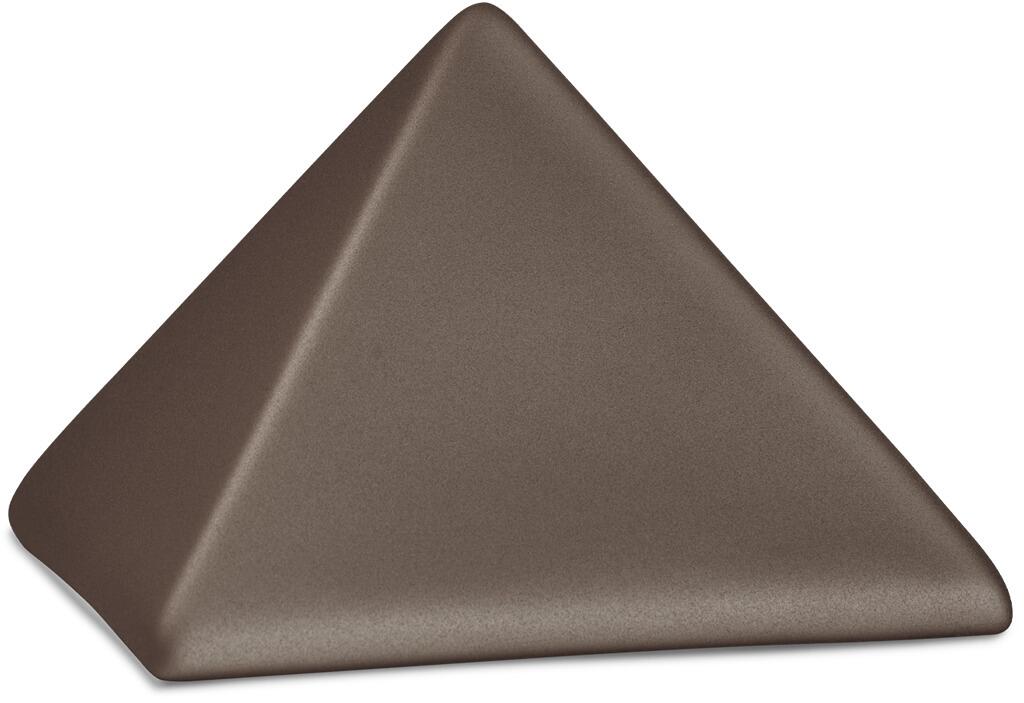 Völsing Pyramide Tierurne, schlichte Eleganz, 0,5L, velvet siena