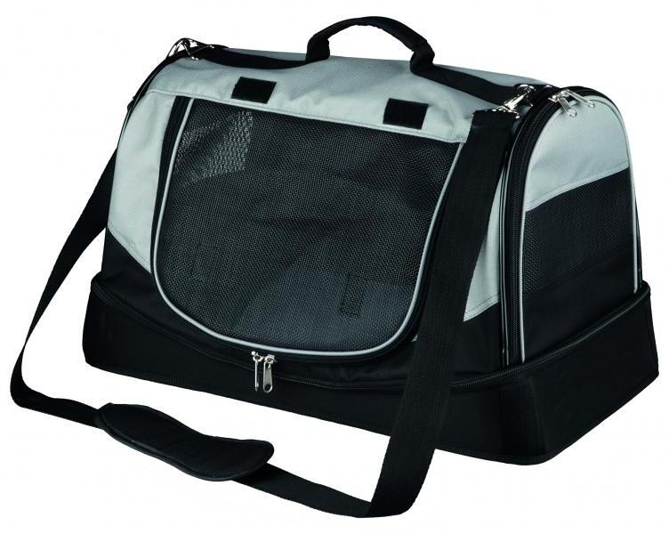 Trixie Tasche Holly | Schwarz-Grau | für Hunde