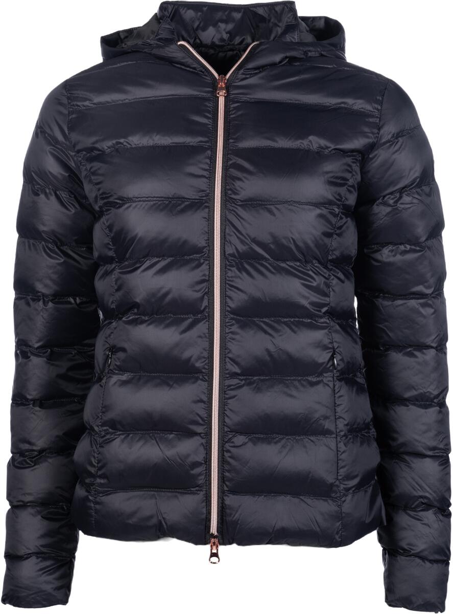 HKM Lena Kinder Steppjacke, schwarz/rosegold, 128