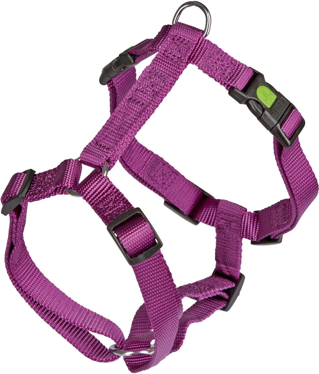 KERBL Pet Miami Geschirr, lila, 15mm, 30-40cm