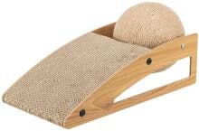 Rampa tiragraffi Trixie con pallina, tiragraffi/MDF, 40x17x20cm