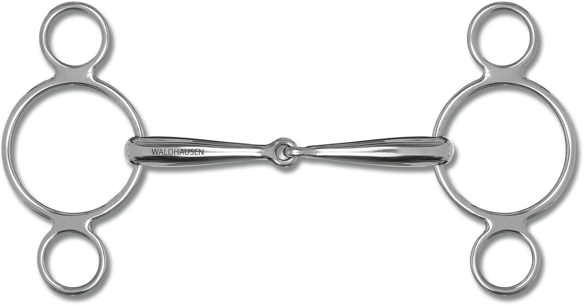 Waldhausen 3-Ringtrense, Edelstahl, 12,5cm/16mm