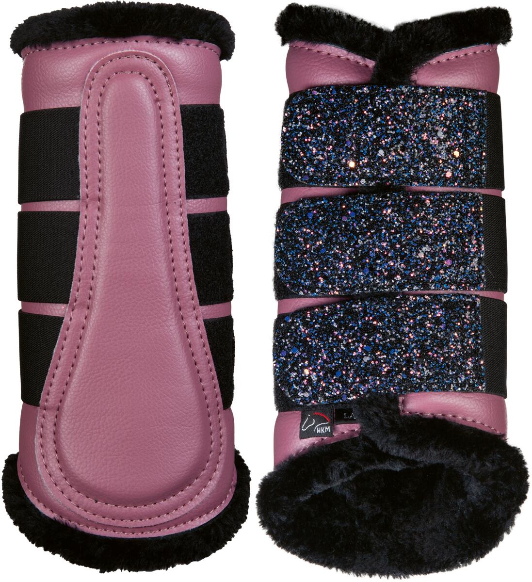 HKM Sparkle Gamaschen, lavendel, L