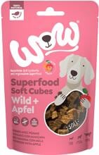 WOW Superfood Soft Cubes | mit Wild & Apfel | 150g Hundesnacks