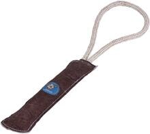 Knuffelwuff Wildleder-Dummy Hundespielzeug, braun