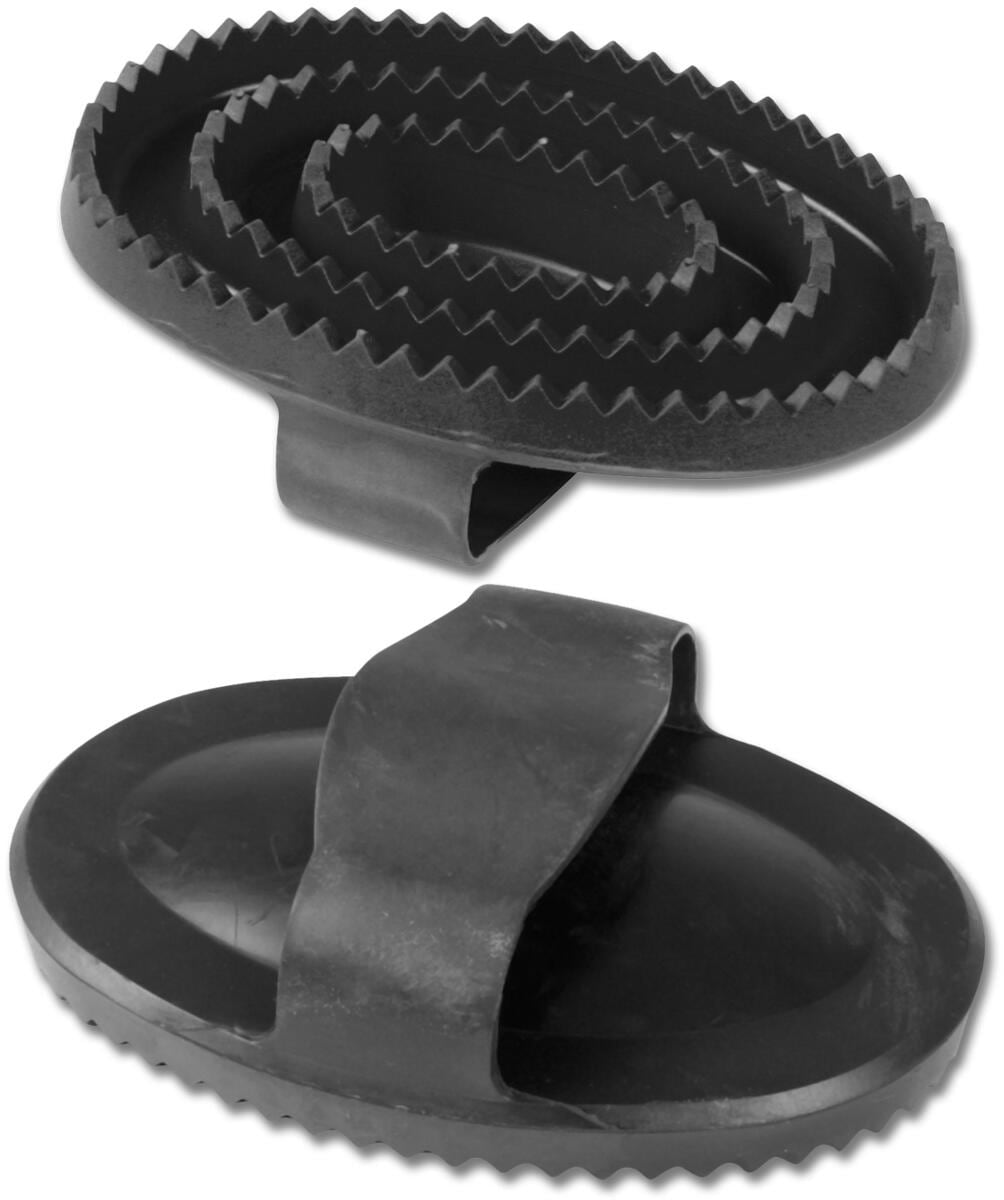 Waldhausen Gummistriegel, klein, schwarz