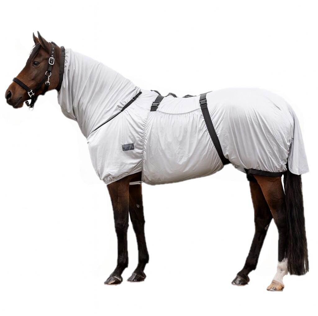 Waldhausen Basic Ekzemerdecke, silbergrau, 125cm