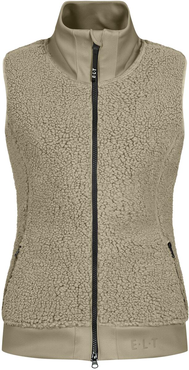 ELT Rotterdam Fleeceweste, beigegrau, S