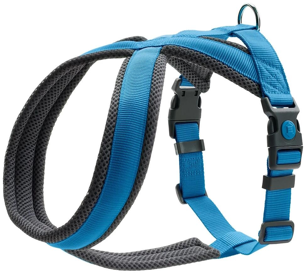 HUNTER London Comfort Hundegeschirr, hellblau, S-M/2