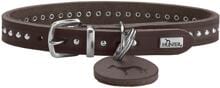 Collare HUNTER modello Aalborg, marrone scuro, taglia S, 42 cm