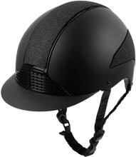 SWING H24 Shine Reithelm, schwarz matt, 57-59cm